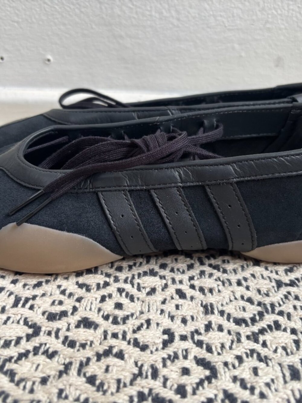 New, Adidas Taekwondo Mei Ballet Flat Core Black, size 8 US - Picture 4 of 4